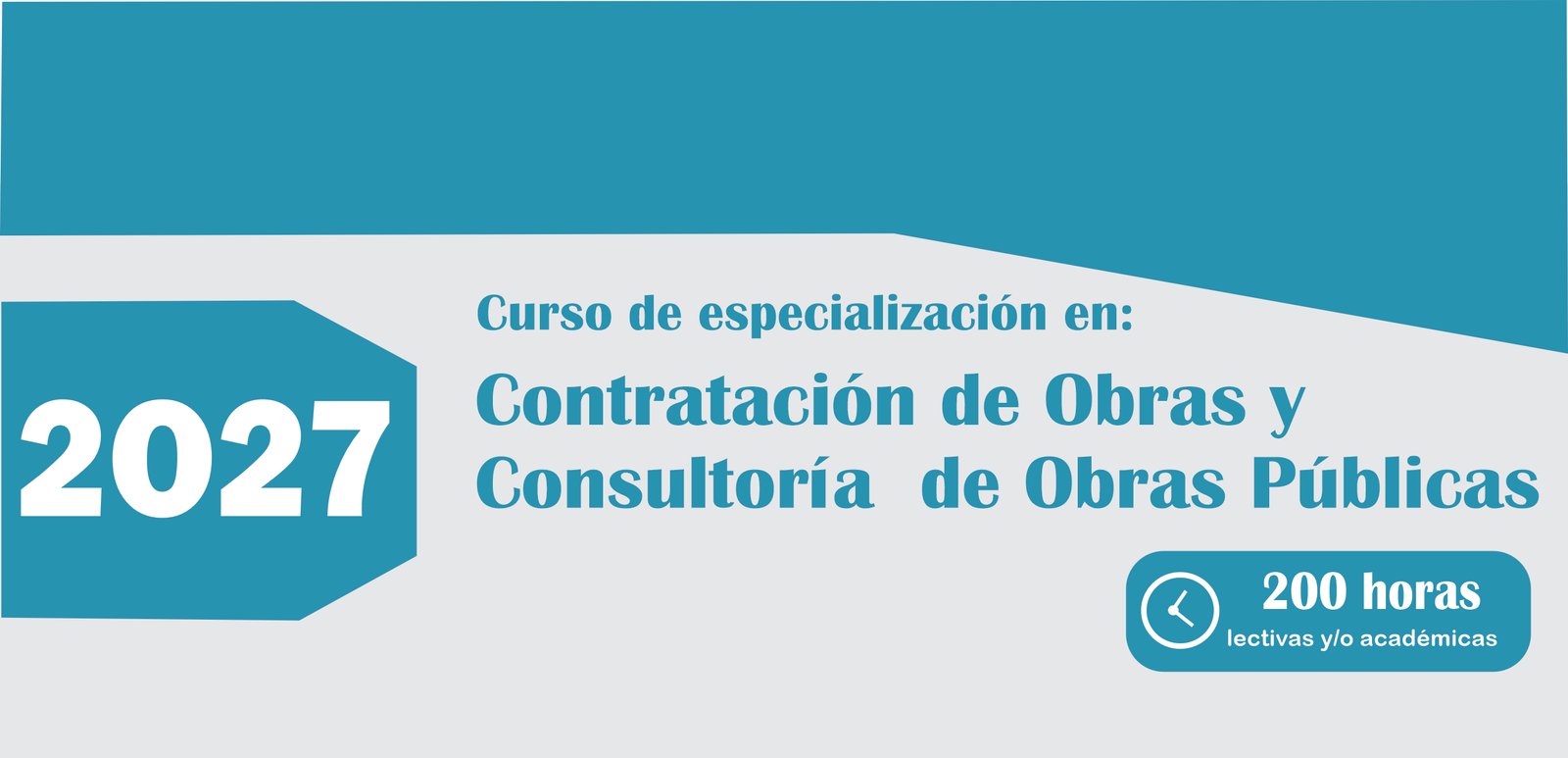 Banner de Contratación de Obras y Consultoría de Obras Públicas
