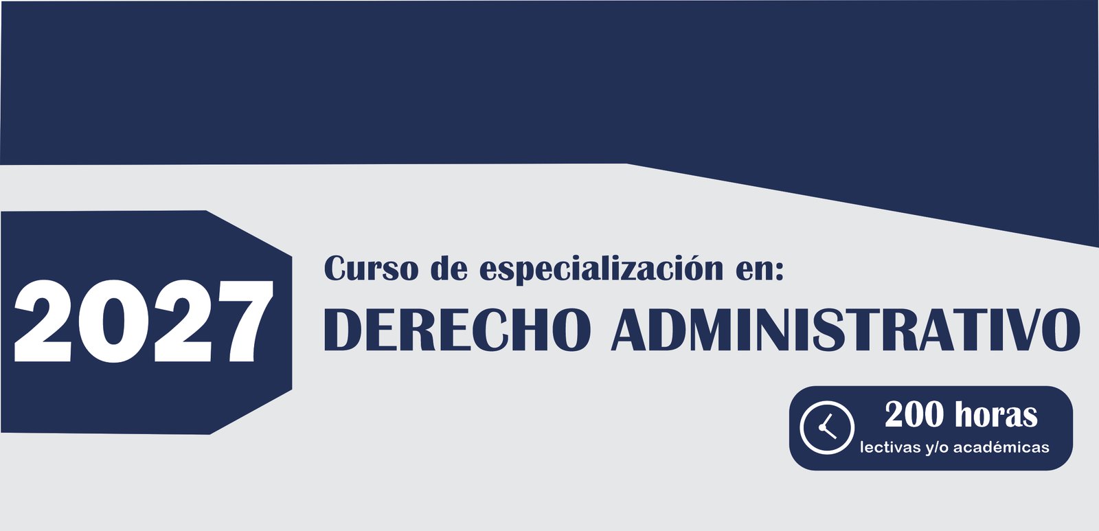 Banner de Derecho Administrativo